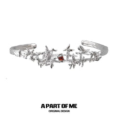 กำไลข้อมือ Butterfly Cage ชุบแพลตตินัม 18K ประดับเพชร Zircon Bracelets™