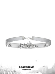 Corigami Era Platinum-Plated Paper Crane Relief Choker™