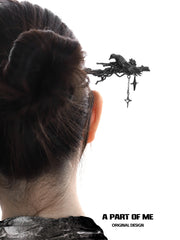Dark Crows 18K Platinum Plating Hair Pins Hairpins™