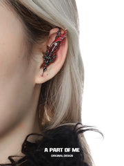 Divine Plume 18K Platinum Plating Agate Ear Hook Needle Piercing Earrings™