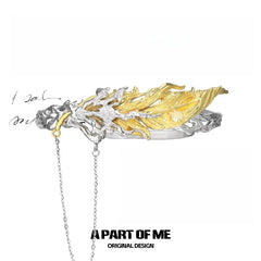 Divine Plume 18K Platinum Plating Agate Tassel Arm Ring™