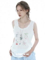 Dreamcore Goldfish Sunset Orange Sea Detachable Keychain Pendant Necklace™