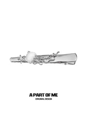 Floating Jellyfish 18K Platinum Plated Hair Clip™