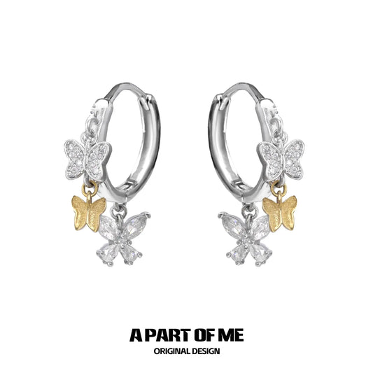 Flutter Essence 18k Platinum Plating/18K Yellow Gold Plating Earrings™