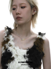 ต่างหูสตั๊ดเงินสเตอร์ลิง S925 ชุบทองคำเหลือง 18K จาก Flutter Essence™