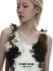 ต่างหูสตั๊ดเงินสเตอร์ลิง S925 ชุบทองคำเหลือง 18K จาก Flutter Essence™