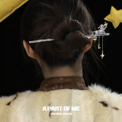 ปิ่นปักผมรูปดาวชุบทอง 18K Good Night Sheep™