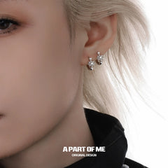 Hello Winter 925 Sterling Silver Snowflake Earrings™