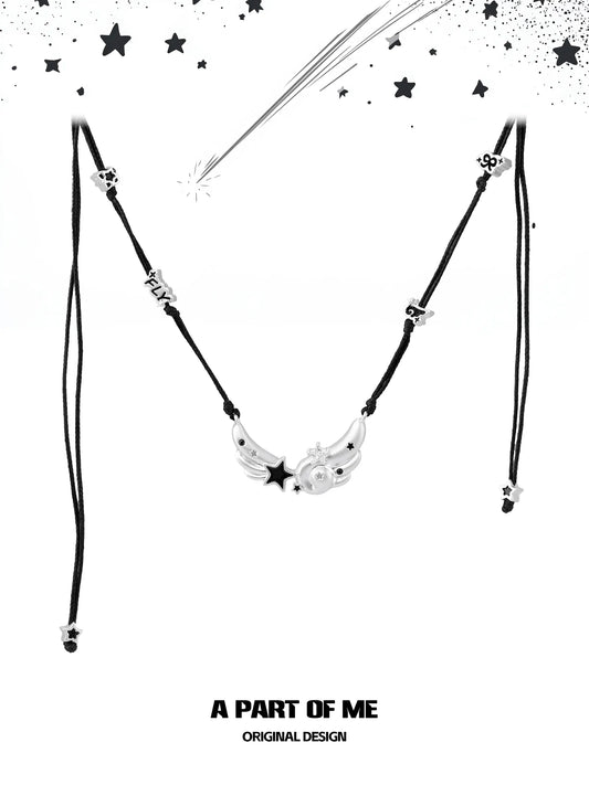Immaculate Dream Braided Angel Wings Necklace™