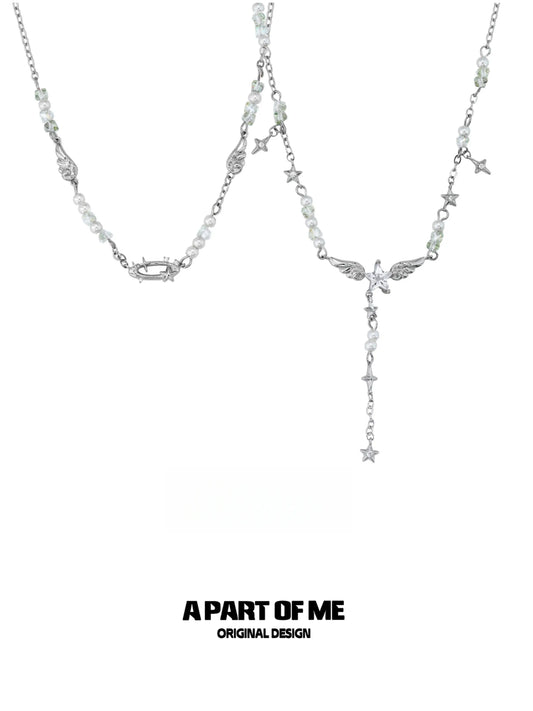 Immaculate Dream Original Platinum-Plated Double-Layer Pearl Necklace™