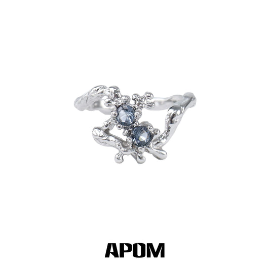 Siren's Song S925 Sterling Silver Zircon Mermaids Resizeable Rings™