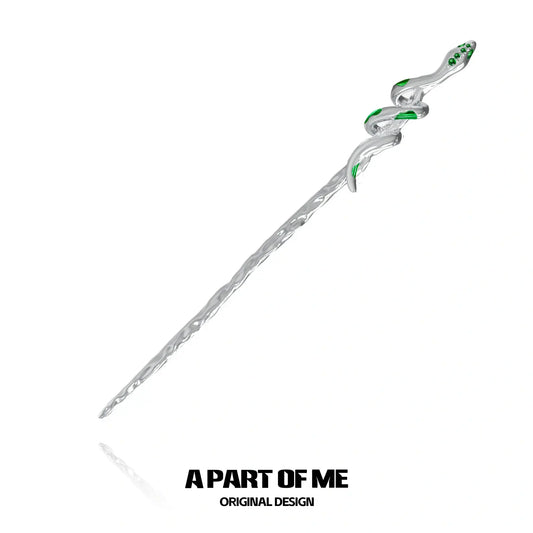 Slytherin House 18k Platinum Plating Basic Snake Hari pin Hairpins™