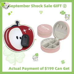 September Shock Sale GIFT② Mini jewelry Box +Apple Mousepad（＄199 USDCan Get）