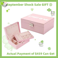 September Shock Sale GIFT③ Big Jewelry Storage Box（＄459 USD Can Get）