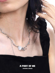 Floating Jellyfish 18K Platinum Plated Necklace™