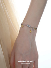 Flutter Essence S925 Sterling Silver 18K Yellow Gold Plating Butterfly  Bracelets™