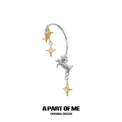 Good Night Sheep 18K Gold Plated Star Ear Hook Earclips™