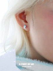 Hello Winter 925 Sterling Silver Winter Snowflake Stud Earring™