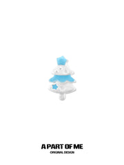 Hello Winter 925 Sterling Silver Winter Snowflake Stud Earring™