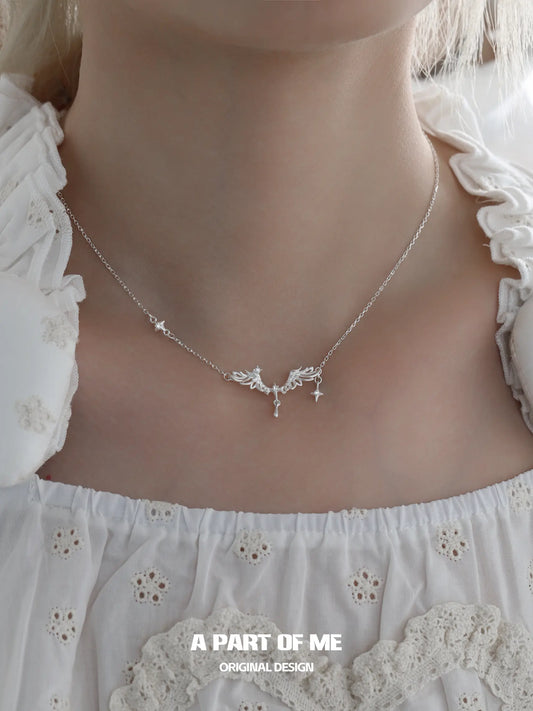 Immaculate Dream 925 Sterling Silver Original Simple Style Necklace™
