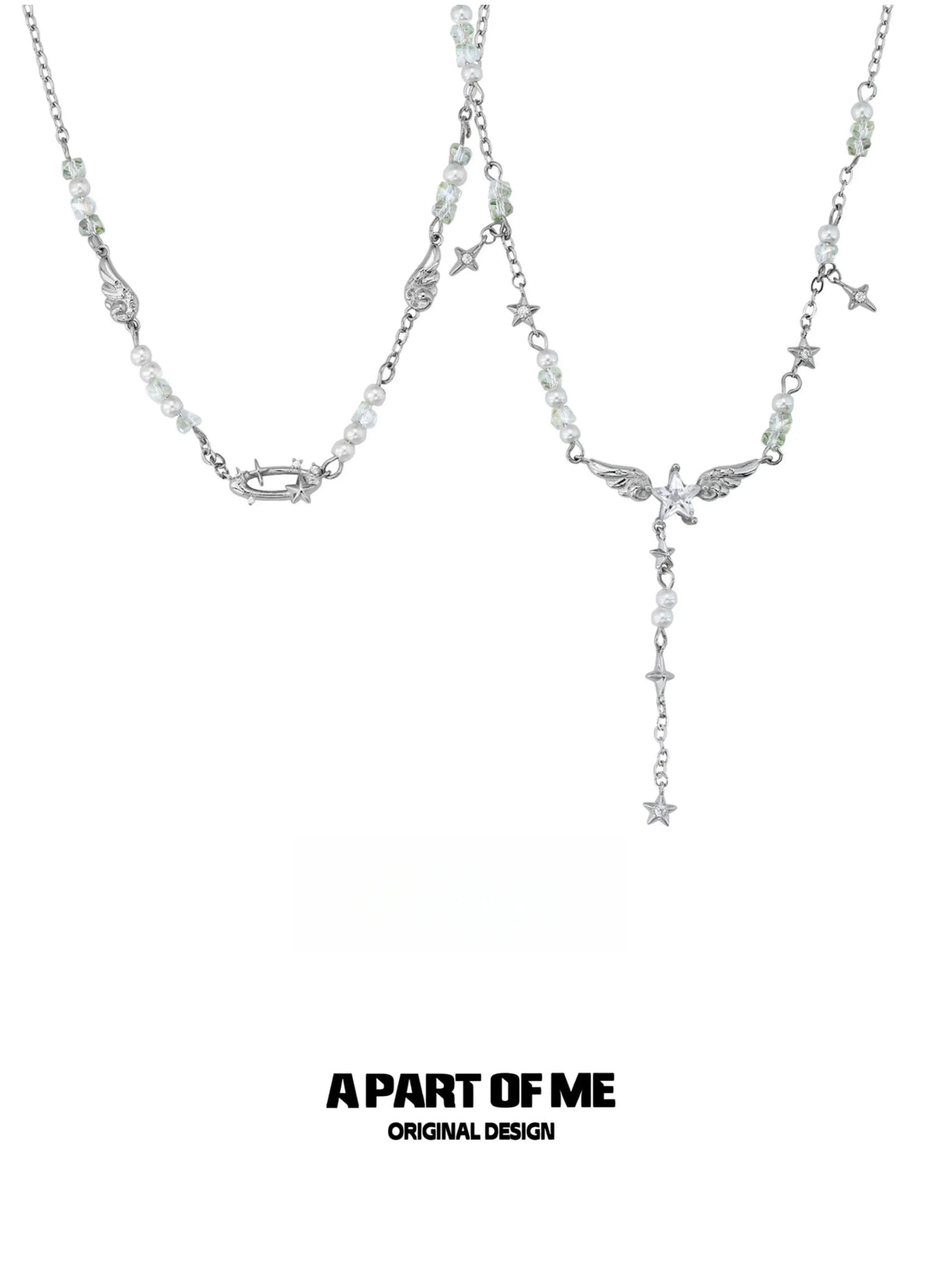 Immaculate Dream Original Platinum-Plated Double-Layer Pearl Necklace™