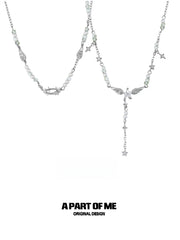 Immaculate Dream Original Platinum-Plated Double-Layer Pearl Necklace™