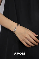 LIMERENCE 18K Platinum Plating Gemstone Chain Bracelets™