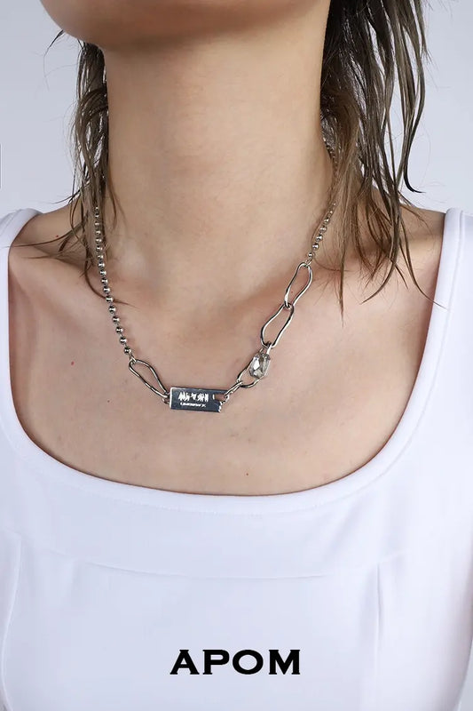 LIMERENCE 18K Platinum Plating Gemstone Chain Chokers Necklaces™