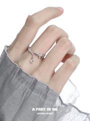 Loong S925 Sterling Silver Basic Resizeable Rings™