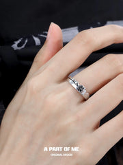 Lunar Faust S925 Sterling Silver Basic Resizeable Rings™