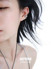 MYTH OF THE MOON 18K Platinum Plating Ear Hook Earclips Ear Clips™