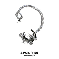 MYTH OF THE MOON 18K Platinum Plating Ear Hook Earclips Ear Clips™