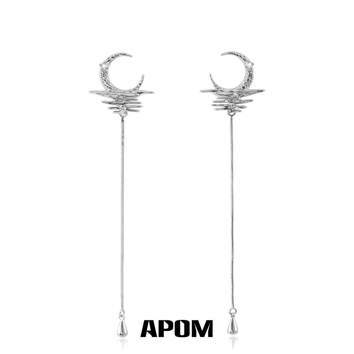 MYTH OF THE MOON 18K Platinum Plating Shells Tassel Earrings A™