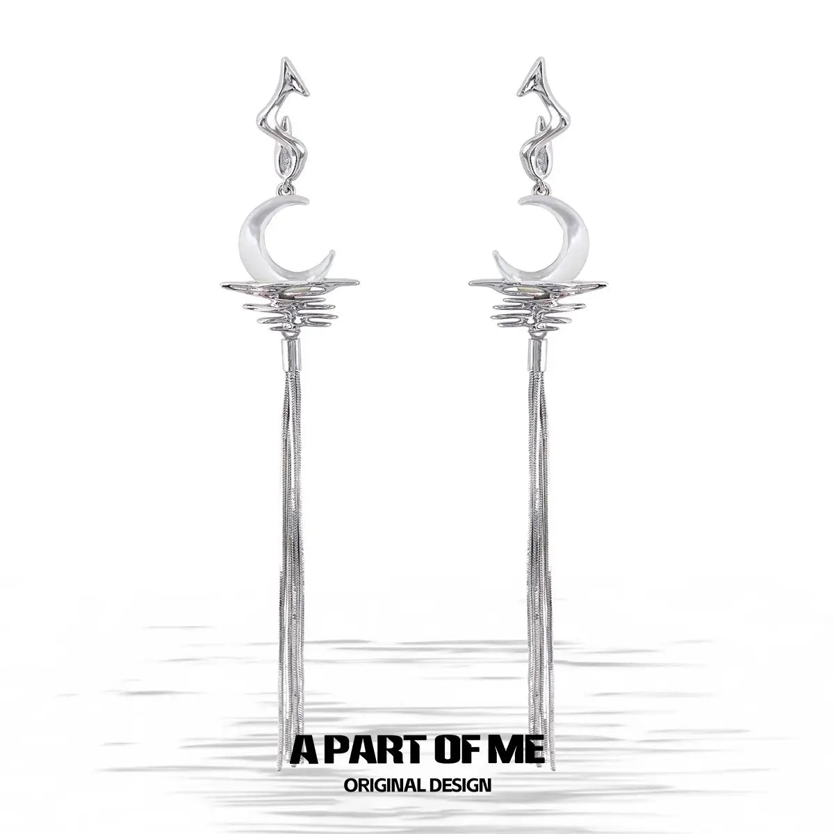 MYTH OF THE MOON 18K Platinum Plating Shells Tassel Earrings B™