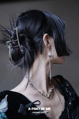MYTH OF THE MOON 18K Platinum Plating Shells Tassel Earrings B™