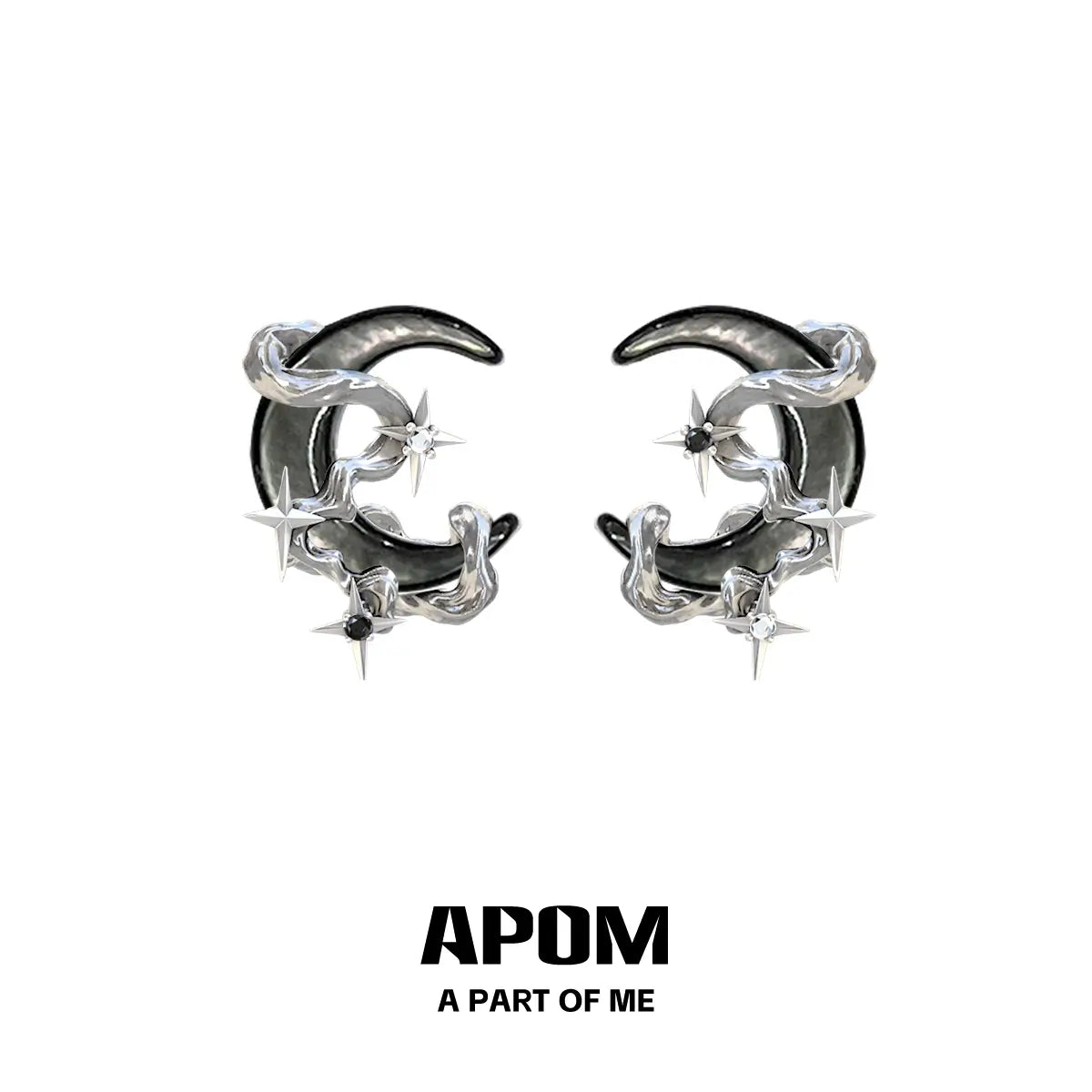 MYTH OF THE MOON S925 18K Platinum Plating Shells Stud Earrings™