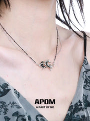 MYTH OF THE MOON S925 Sterling Silver Two-Tone Chokers Necklaces™