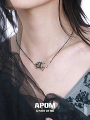 MYTH OF THE MOON S925 Sterling Silver Two-Tone Chokers Necklaces™