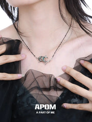 MYTH OF THE MOON S925 Sterling Silver Two-Tone Chokers Necklaces™