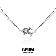 MYTH OF THE MOON S925 Sterling Silver Two-Tone Chokers Necklaces™