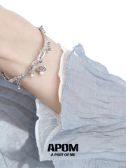 Original 18K Platinum Plated Pearl Adjustable Open Bangle™