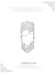 Rebellious Tenderness Baroque Lace Adjustable Ring™