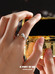 Rich Horse 925 Sterling Silver Adjustable Ring™