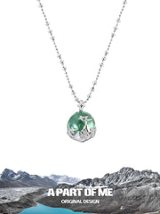 Siren's Song Colored Glass Beads 925 Sterling Silver Necklace™