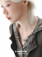 Siren's Song Colored Glass Beads 925 Sterling Silver Necklace™