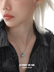 Siren's Song Colored Glass Beads 925 Sterling Silver Necklace™