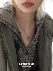 Siren's Song Colored Glass Beads 925 Sterling Silver Necklace™