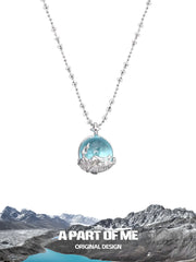 Siren's Song Colored Glass Beads 925 Sterling Silver Necklace™