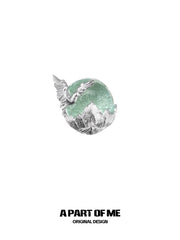 Siren's Song Colored Glass Beads 925 Sterling Silver Stud Earrings™