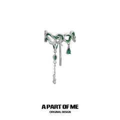 Slytherin House 18k Platinum Plating Snake 3 Types Hair Clips Hairclips™